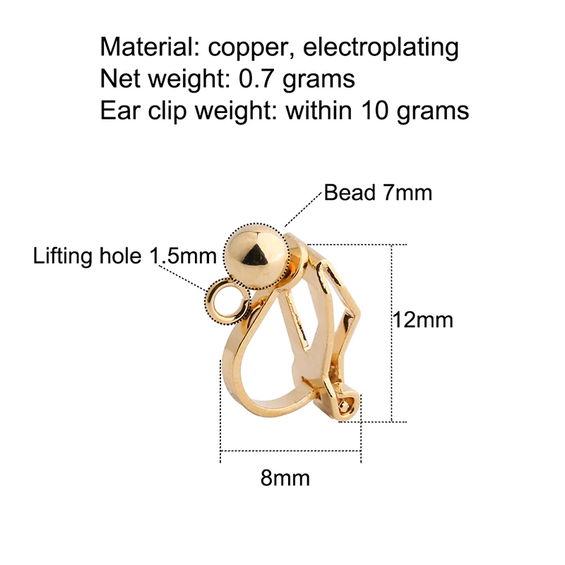 

Triangle ear clip female invisible painless new ear clip artifact no hole high sense earrings change ear clip converter