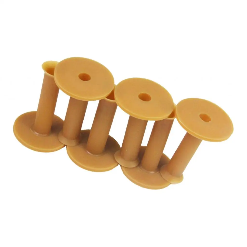 

6pcs Super Soft Golf Tees Rubber Driving Range Mat Practice Tee Holder Golf Tee Holder Unbreakable Trumpet Top Stable Tees 75mm