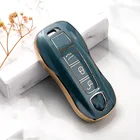 Чехол для автомобильного ключа для porsche cayenne 958 911 lepin 996 macan panamera 997 944 924 987 gt3 cayman 987, чехол для автомобильного держателя