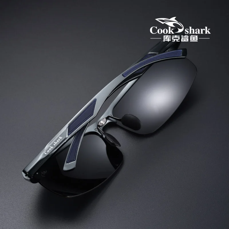 Солнцезащитные очки Cook shark Мужские Дневные И Ночные поляризационные изменяющие