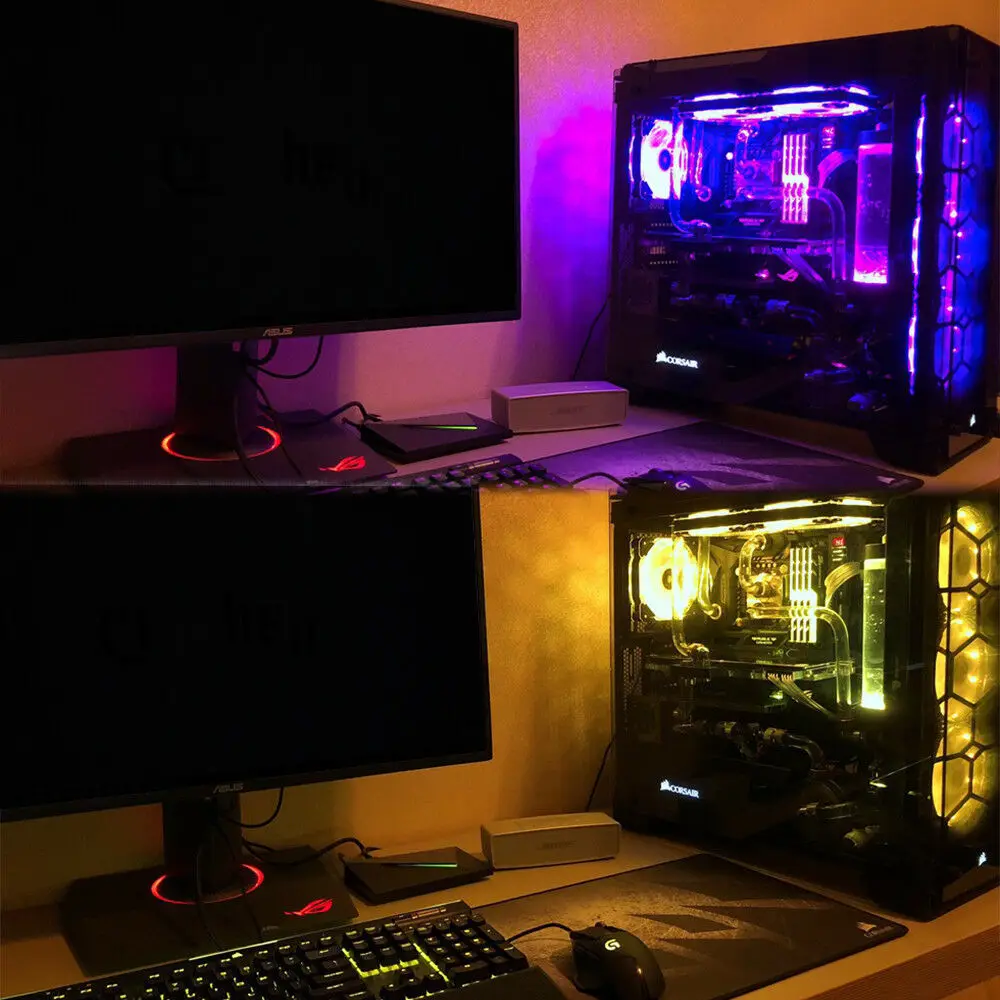 Светодиодная лента с RGB-подсветкой 12 в пост. Тока | Освещение