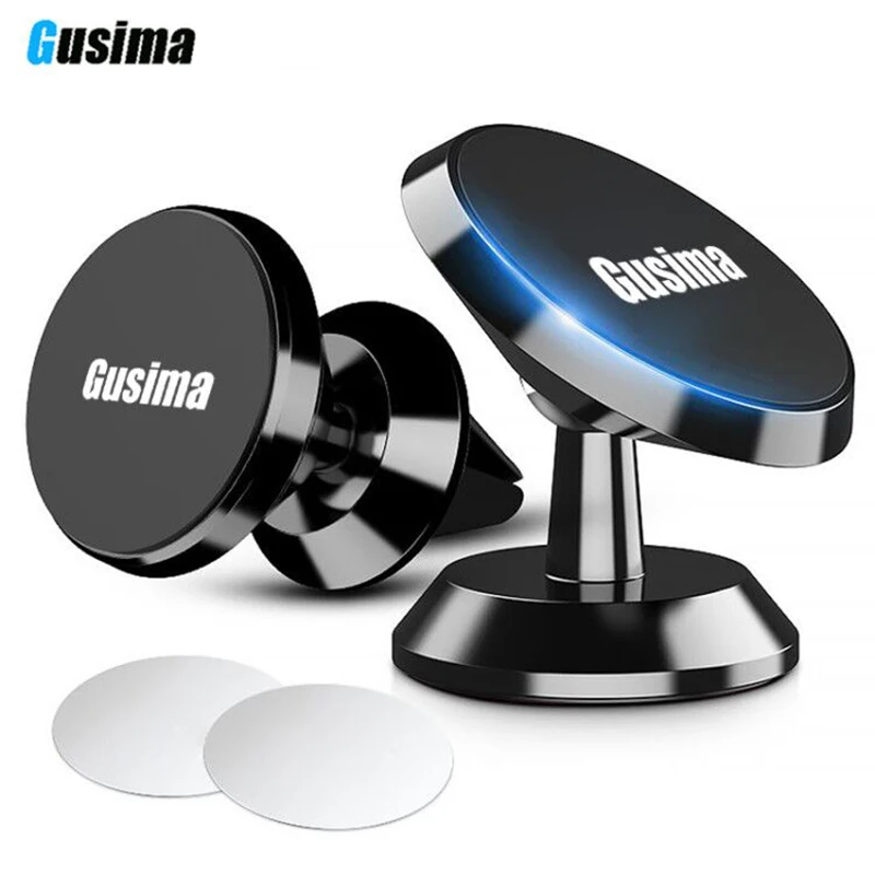 Магнитный автомобильный держатель для телефона iPhone samsung 360 Air Mount Магнитная