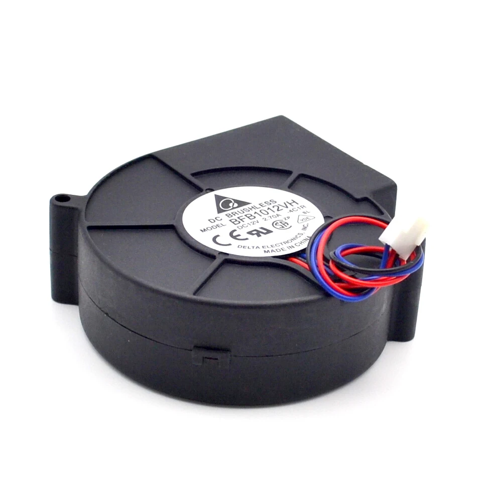 Промышленный вентилятор для delta BFB1012VH DC 12V 2.7A духовой 9733 3-контактный - купить по