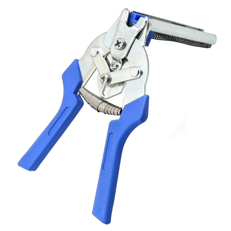 

1 Pcs Hog Ring Pliers with 600 Pcs M Type Nails,Installation Repair Hand Tools for Animal Cages,Fencing,Railing,Car