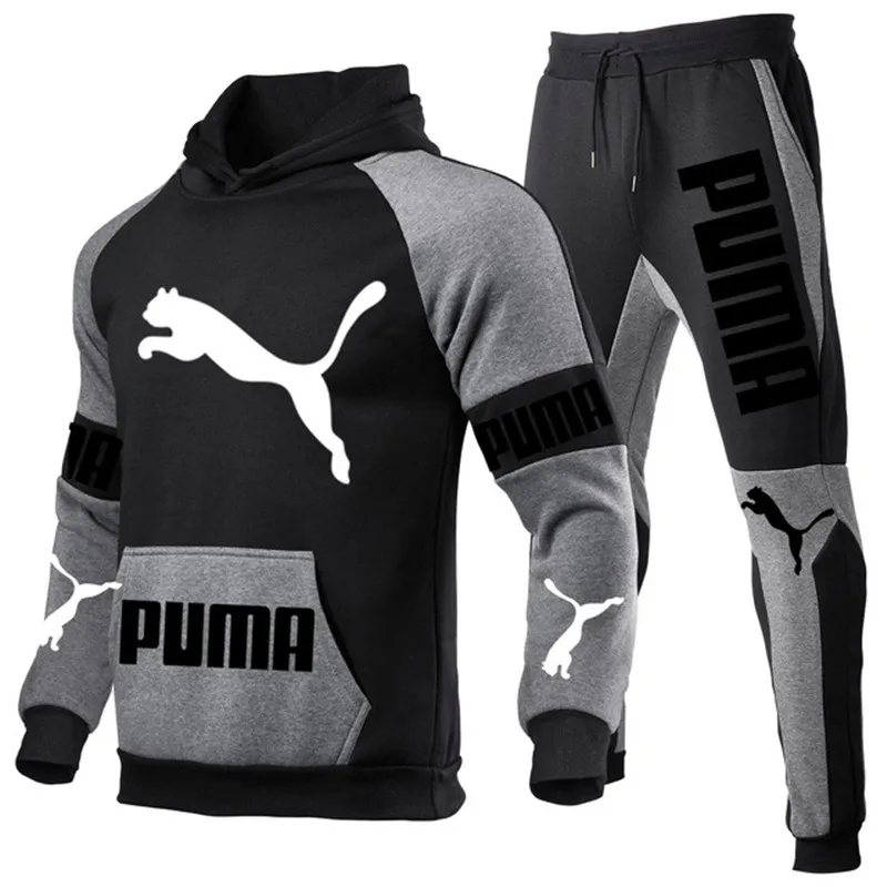 

New men's suit spring and autumn hoodie pants Puma sportswear sportswear casual sportswear 2021 sportswear