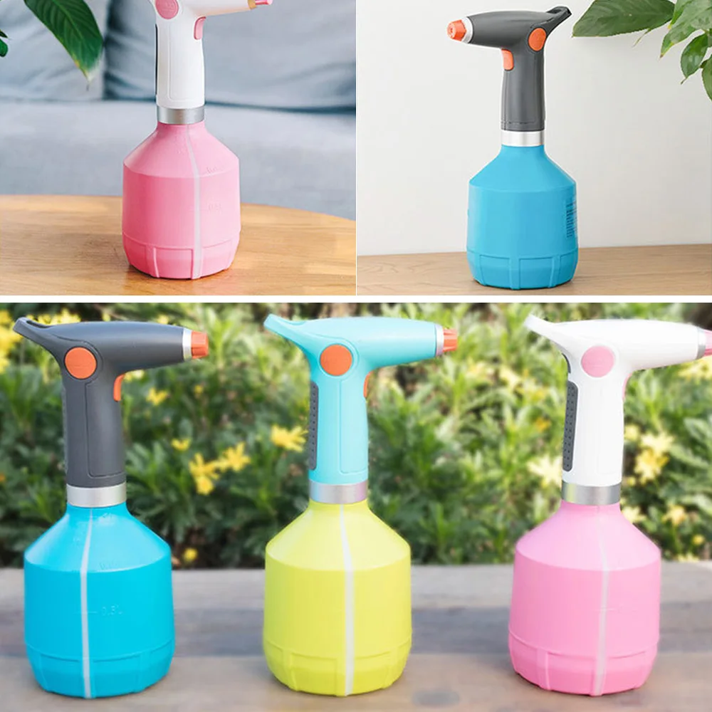 

Electric Plant Mister Spray Bottle Indoor Handheld Watering Can Spritzer with Adjustable Spout for House Flower Cleaning