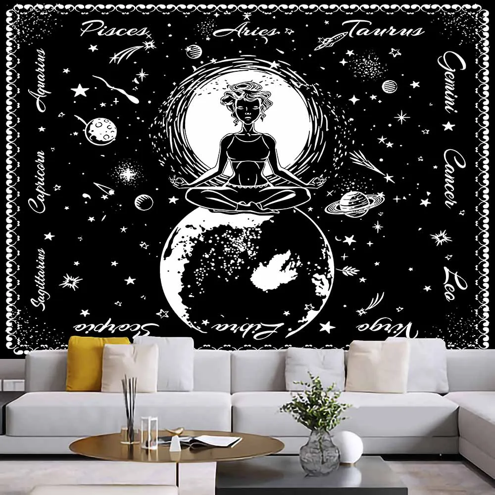 

Buddha statue Home Decor tapestry Mandala Witchcraft Hippie Tapestry Boho decor Wall Hanging Tapestry