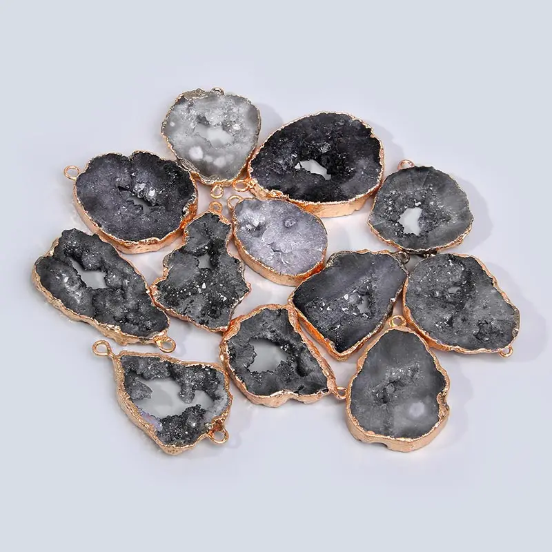 Асимметричные хрустальные подвески с камнем диаметром Красочные Подвески