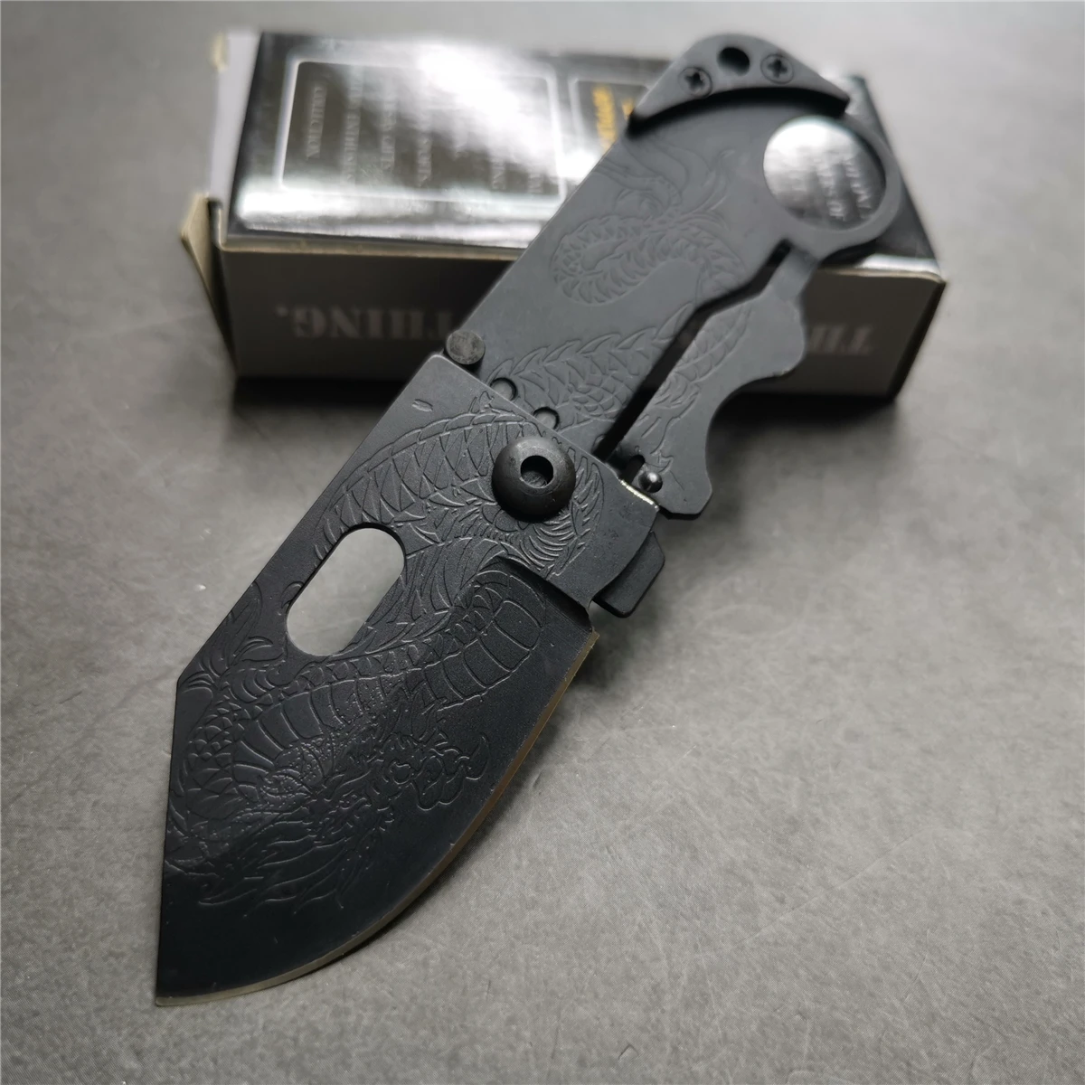 12 шт./лот 4 7 &quotножи 55 56HRC EDC многоцелевой нож мини брелок многофункциональный