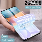 Гидрогелевая пленка для экрана Xiaomi Mi 11 Note 10 Ultra 10T 9T 9 Lite Poco M3 X3 NFC Pocophone F3 F1 F2 Pro Note, стекло