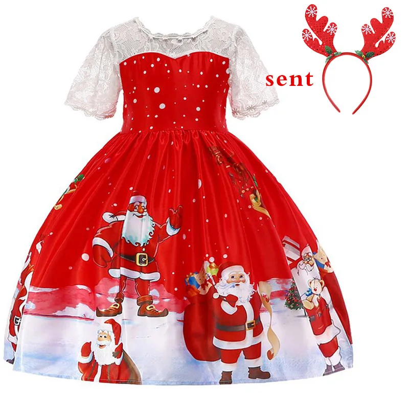 New Fashion Christmas Princess Of Girls Dresses Reception Formagirls Clothes Ball Gown For Girl Dress Halloween Style 2-10year | Детская