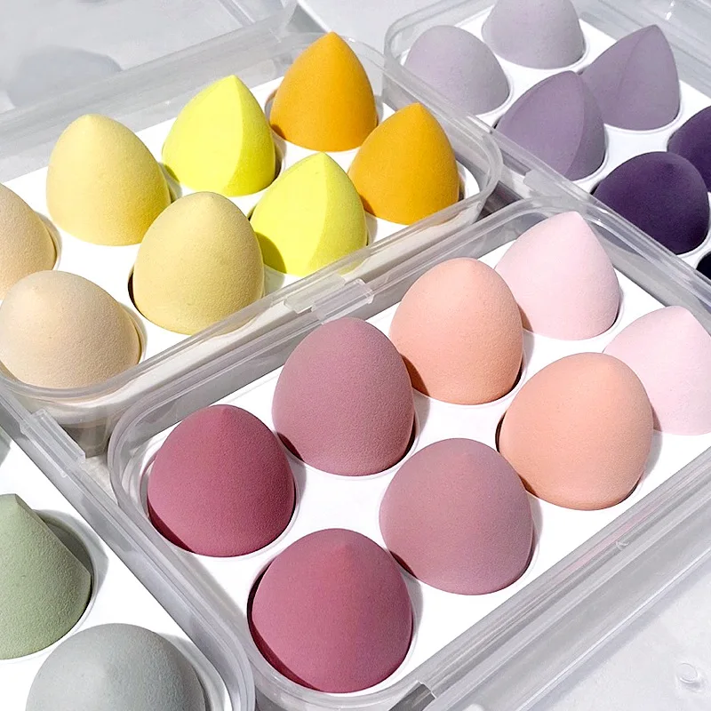 

Beauty Eggs Don't Eat Powder, Soft Bombs and Puff Makeup Eggs, Make-up Eggs, Cut Balls, Sponges, Wet and Dry makeup cosmetics