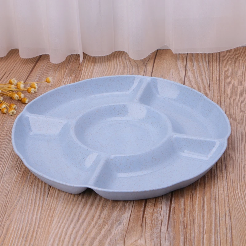 Многофункциональная Пластиковая Фруктовая тарелка десерт лоток Тарелка Для