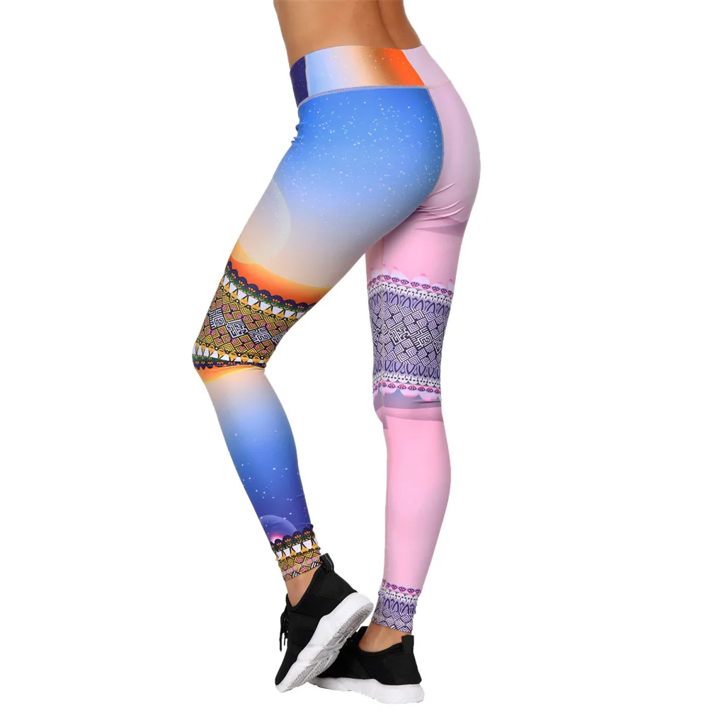 

Leggings 2021 Women's Yoga Leggings Fitness Sports Gym Exercise Running Jogging Pants Leggins Long Pants