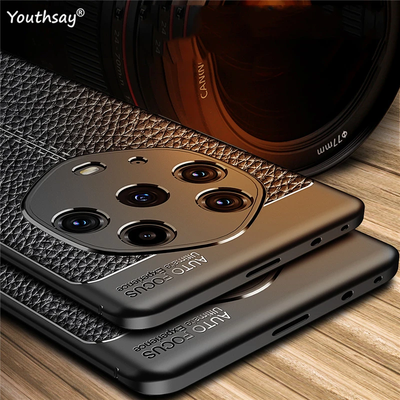 

For Huawei Magic3 Pro Plus Case Leather Soft Rubber Silicone Protective Magic3 Pro Plus Cover For Huawei Magic 3 Pro Plus Case