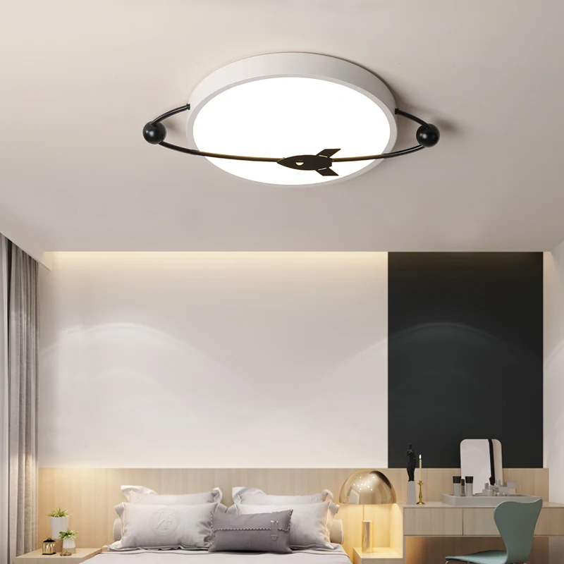 

Children's LED ceiling lights bedroom light with remote control study light acrylic light kid light ceiling lamp Free shipping