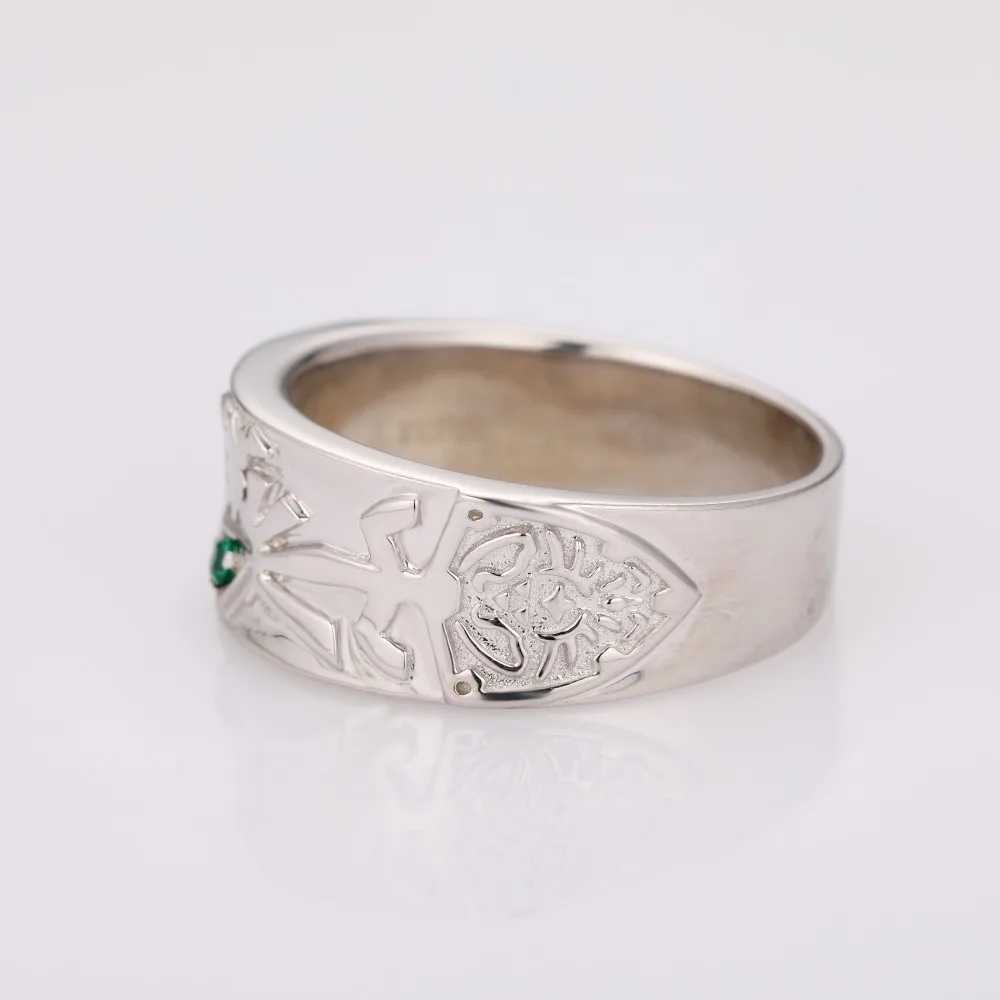 LASAMERO "Сказка о джелда" трифорс из 0.1CT круглой огранки имитация обручальных колец с искусственными алмазами для Для мужчин видео игровое кольцо ремешок для гиков
