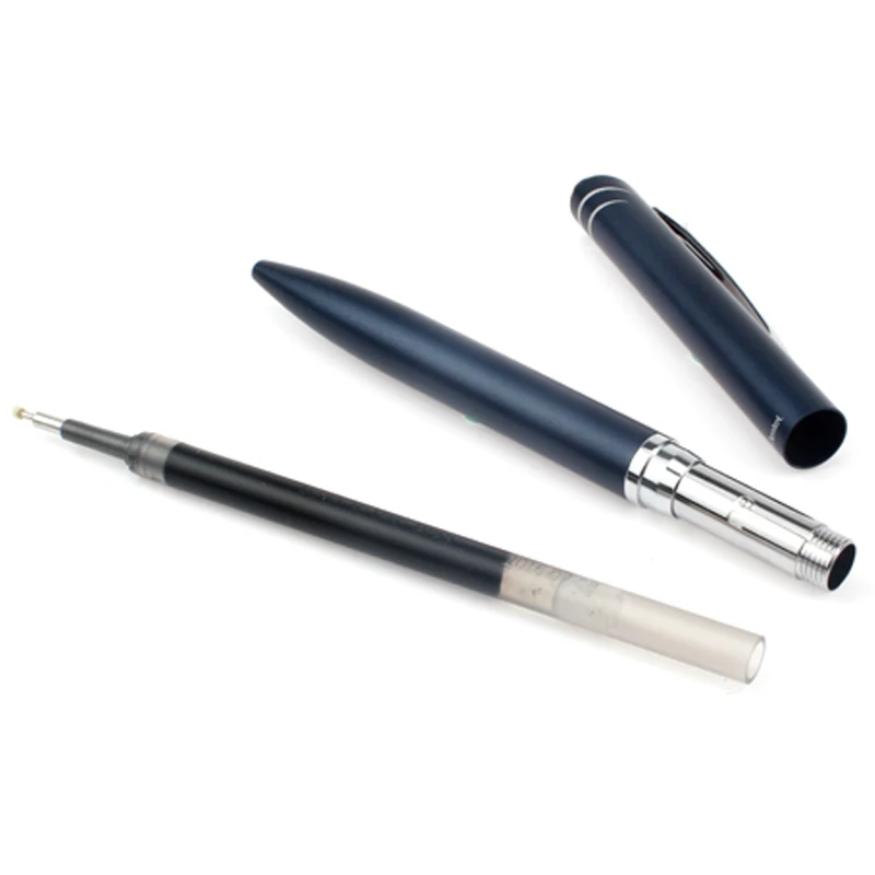 1 шт. Pentel металлическая игла стержня гелевая ручка 0,5 мм BLN2005 вращающаяся быстросохнущая ручка Подарочная коробка гладкие чернила для воды быстросохнущие