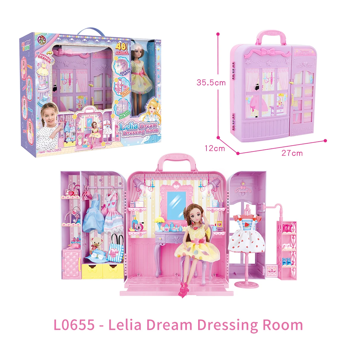 

Lelia Dream Dressing Room