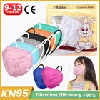 Детские маски От 9 до 12 лет FFP2, 5 слоев, Mascarilla KN95 Infantil FFP2mask, Детские маски FPP2 Homologada, детская маска FP2