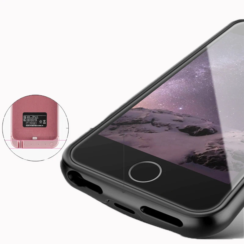 Чехол для iPhone 5 4000 мАч зарядное устройство чехол смартфона внешний аккумулятор