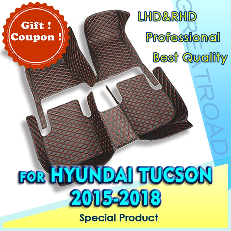 Автомобильные коврики для Hyundai Tucson 2015 2016 2017 2018 оригинальные автомобильные