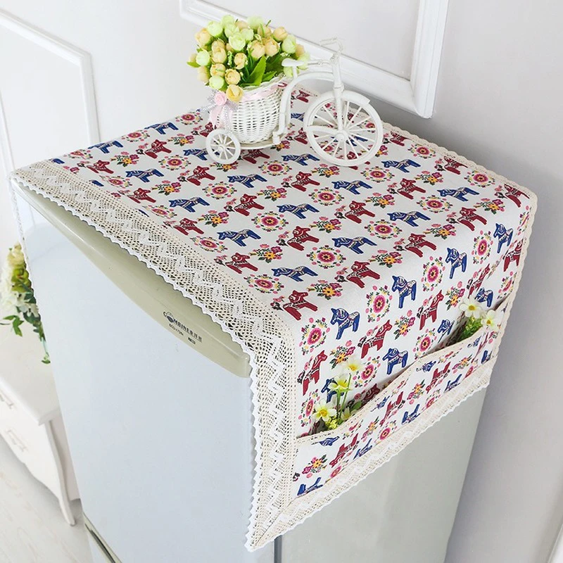 Новый хлопок ткань холодильник драпировка приборов bing xiang jin zhao пылезащитный