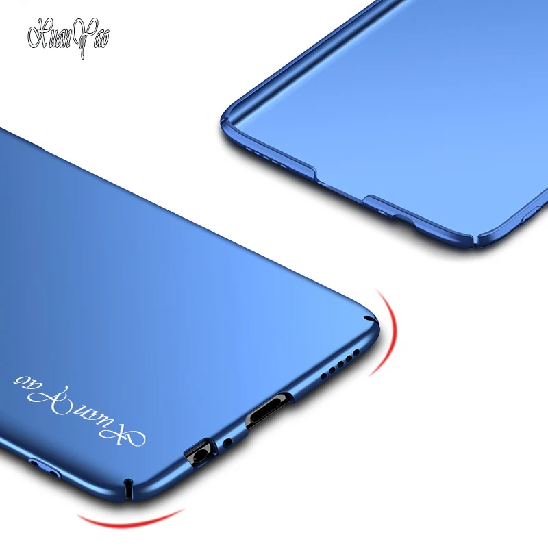 OnePlus 6 6T чехол XUANYAO модный тонкий матовый для жесткий защитный задней панели One Plus |