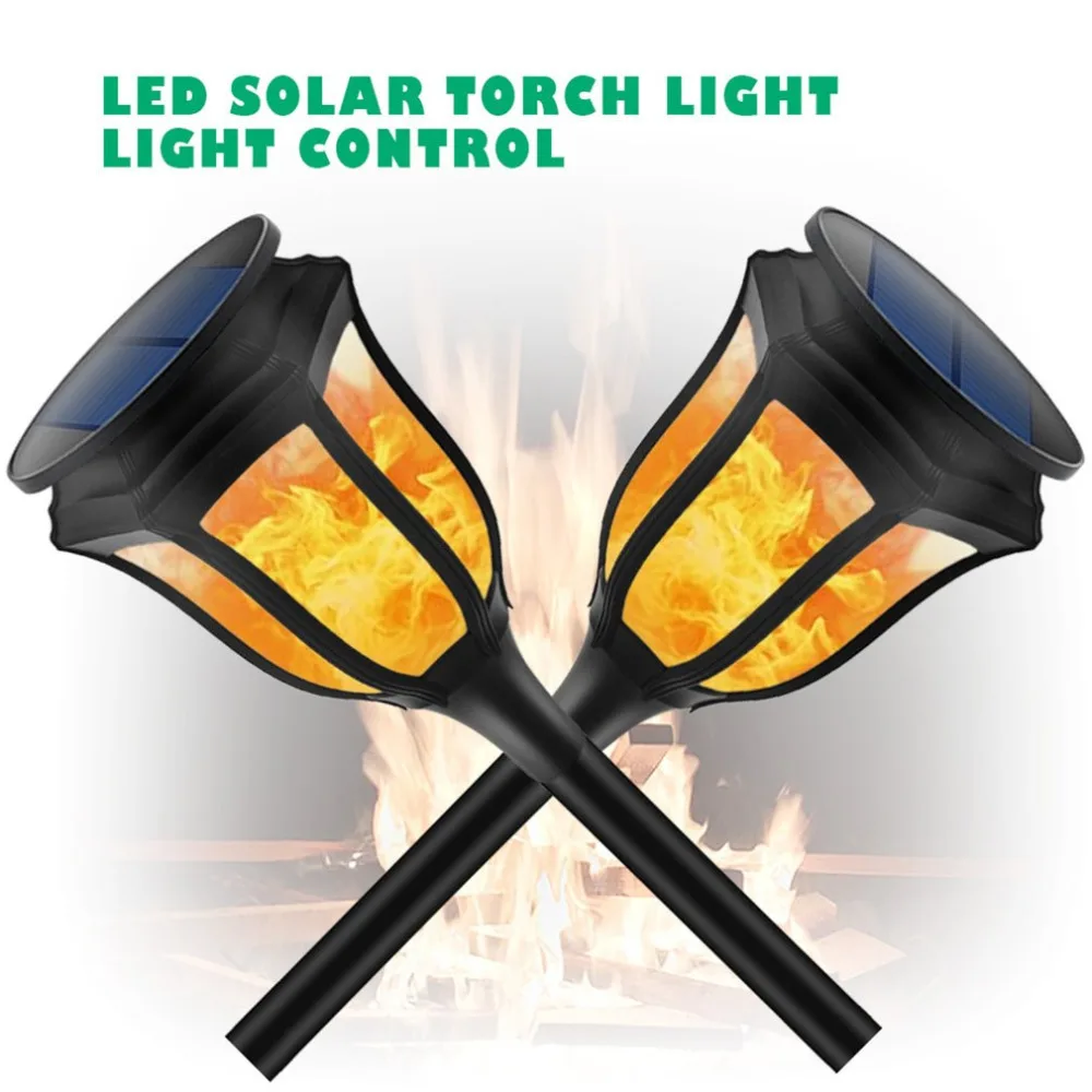 Солнечное Пламя Мерцающий СВЕТОДИОДНЫЙ свет IP65 Водонепроницаемый управления 96