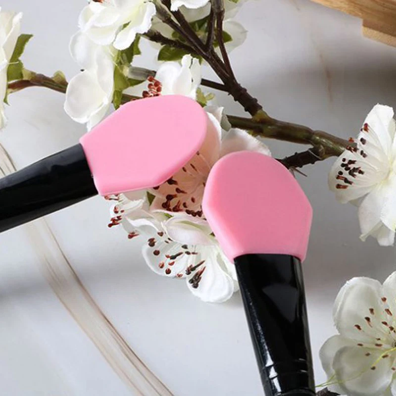 

1pc Silicone Makeup Brushes Foundation Makeup Brush Soft Facial Face Mask Brush Mud Cosmetic Skin Care Make Up Tools