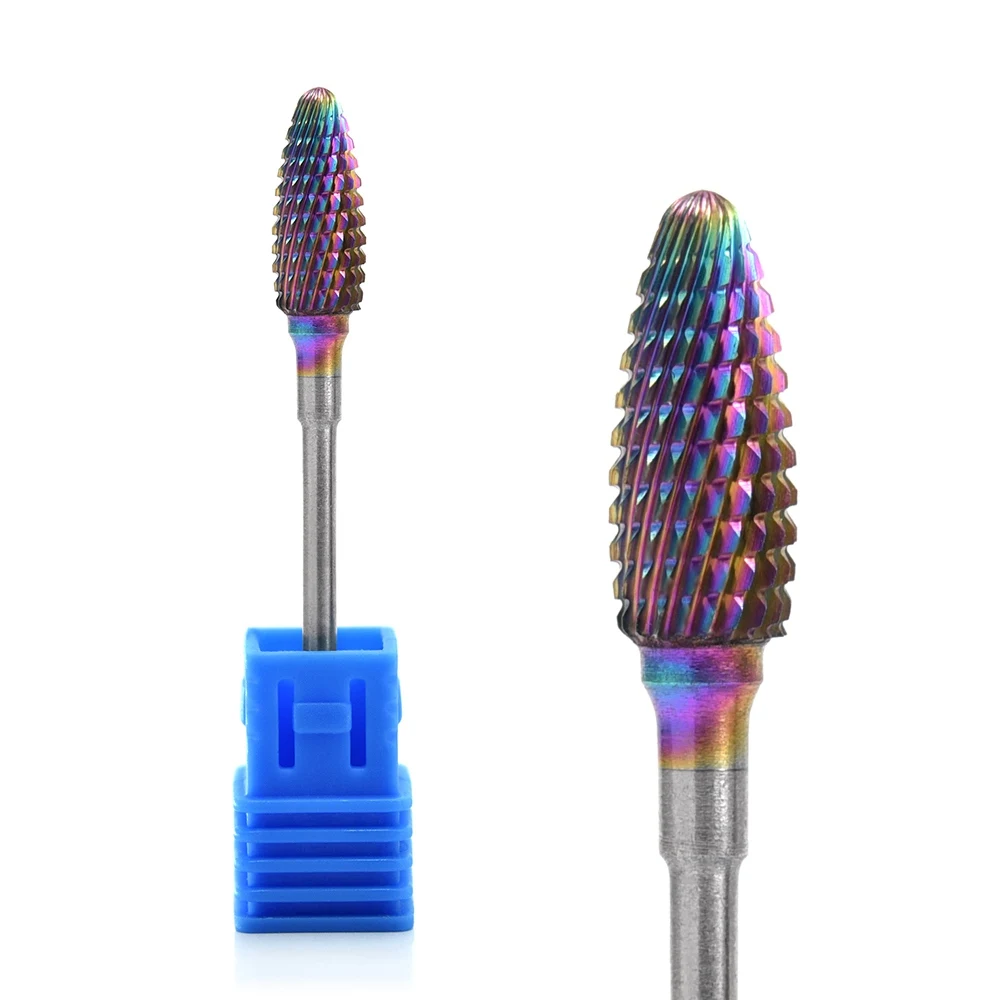 Rolabling 1PC Tungsten Carbide Nail Drill Bits Manicure Bit nails Accessories Pedicure Art Tools Milling Cutter | Красота и здоровье