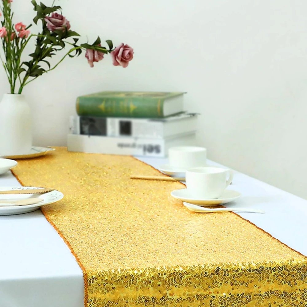 

Decoration Table flag Birthday Romantic Rectangle 12\\\"X108\\'\\' Table Runner