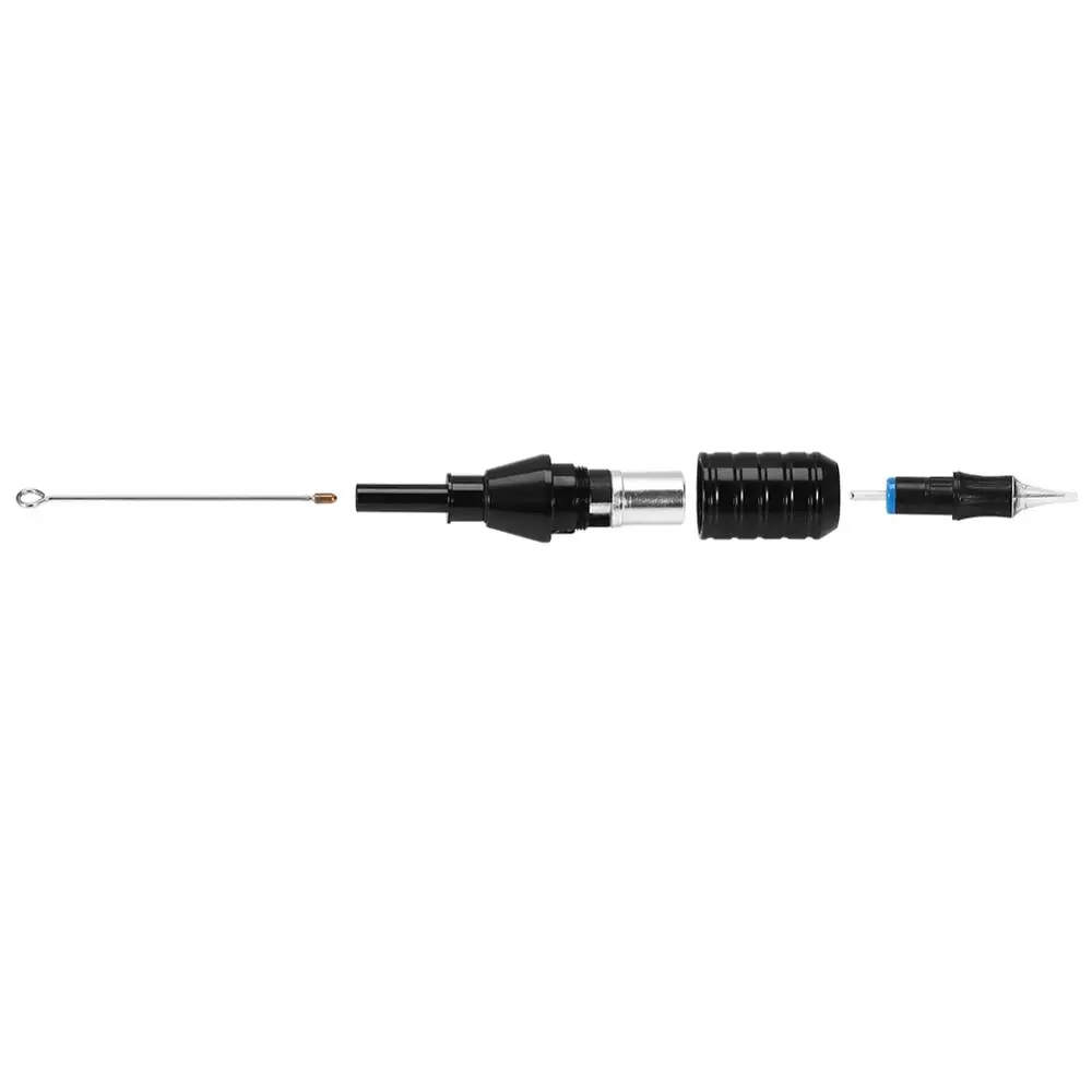

Profession Alloy Cartridge Tattoo Grip for Cartridge Needles l Eyebrow Lip Coil& Rotary Machine with 2 Needle Driver Bars 2.5cm