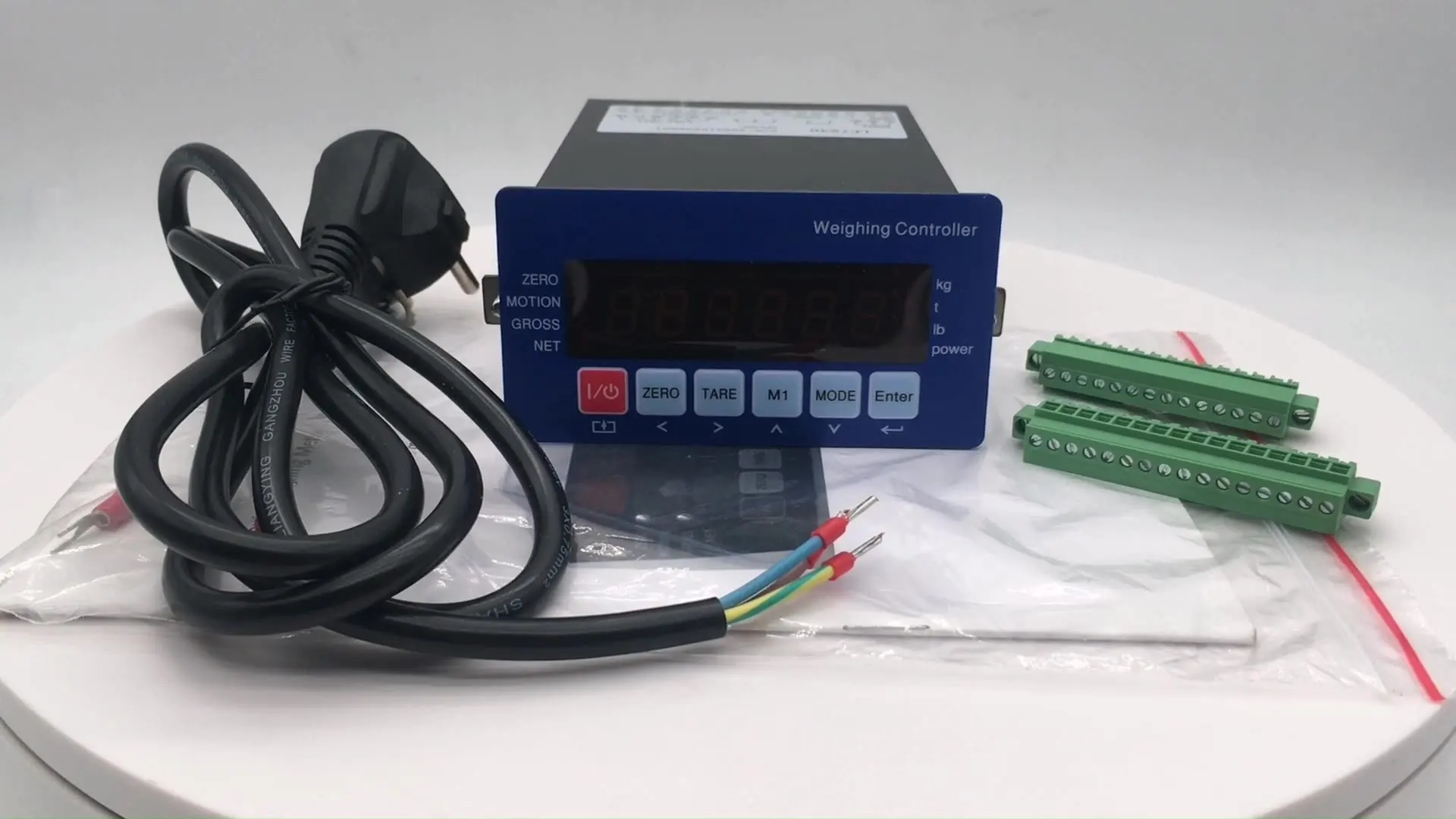 

Gauge Digital Strain Load Cell Meter With Analog Indicator LP7530