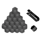 20 шт. автомобиль Колесный Болт Центральная гайка крышки 17 19 21 мм колеса гайка крышки Антикоррозионная защита винта ступицы