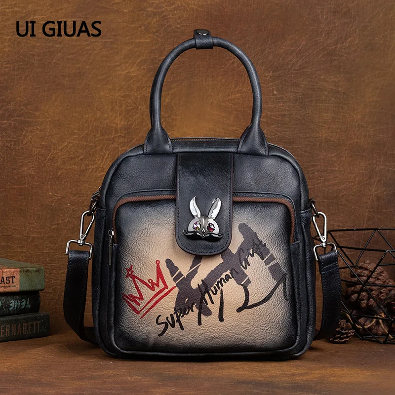 

Free Shipping Chinese Style Ladys Bag Tanned Leather Women Handbag Fashion Girl Single Shoulder Bag Natural Cowhide High Quality