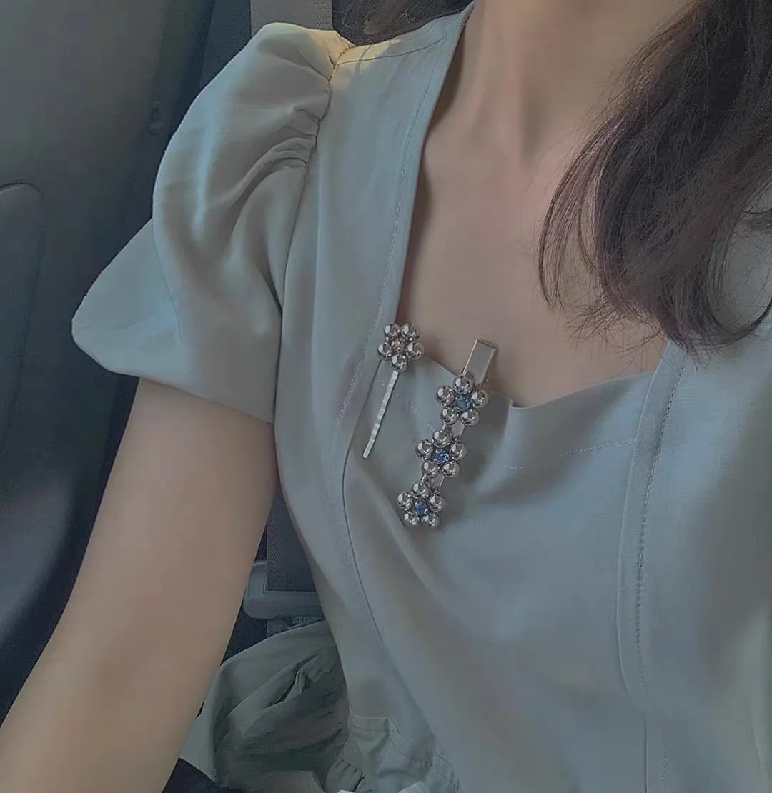 

Korea Dongdaemun Fashion Flower Hairpin ~ Clip Hair Clip Suit Neckline Clip Hairpin Clip