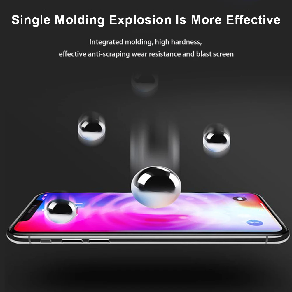 Закаленная пленка с закругленными углами и полным Экран полное покрытие Стекло |