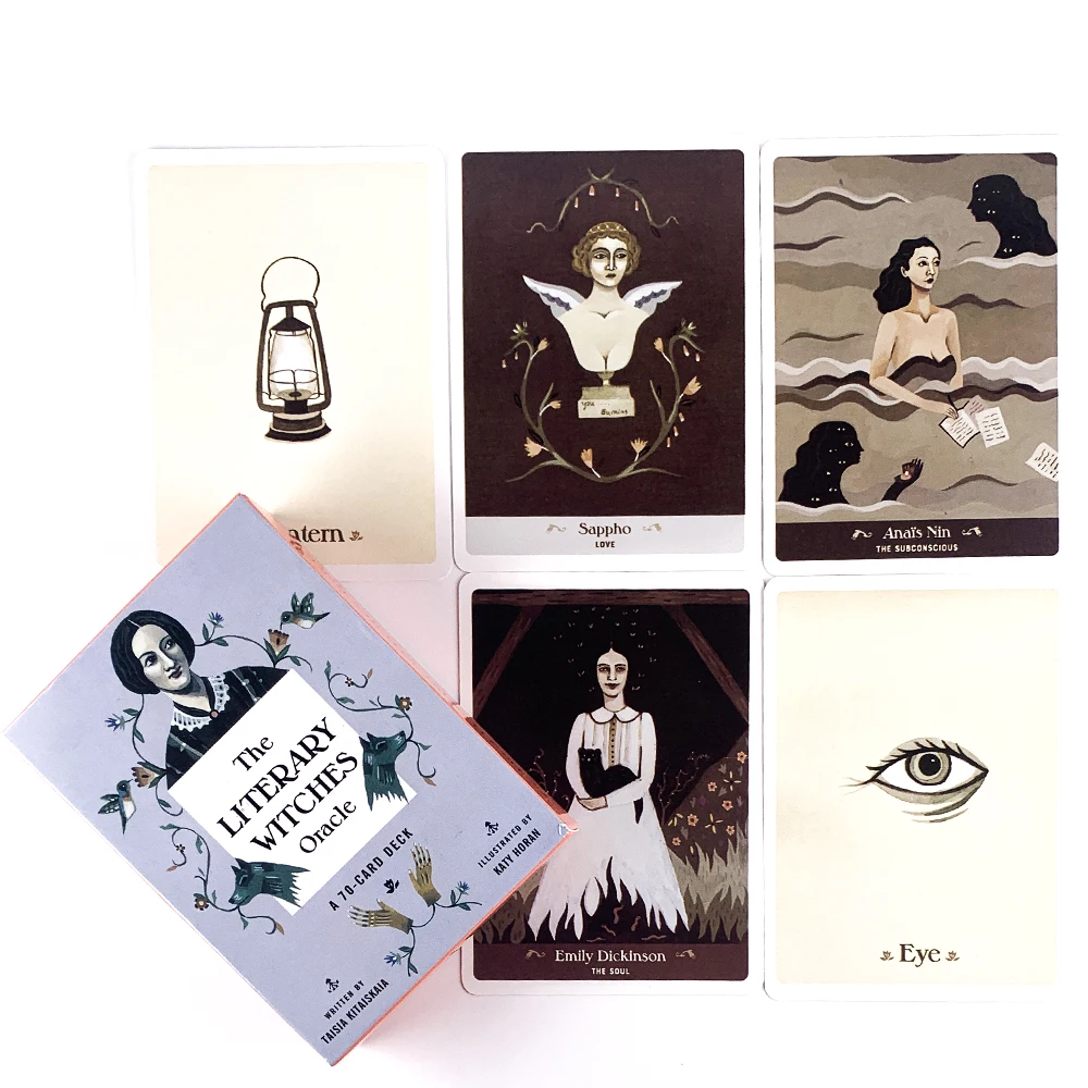 

70 шт., литературные карты Таро-маскарадные гадания, развлекательные вечеринки, настольная игра-Таро и множество вариантов Таро