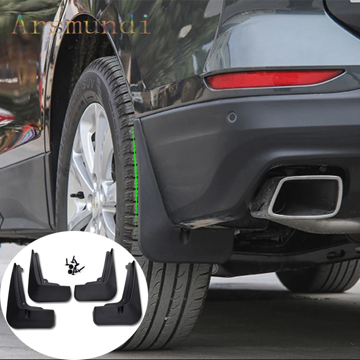 

For Chevrolet Equinox 2017-2020 Plastic Mud Flap Guard Mudguard Mudflap 4pcs Auto Accessories