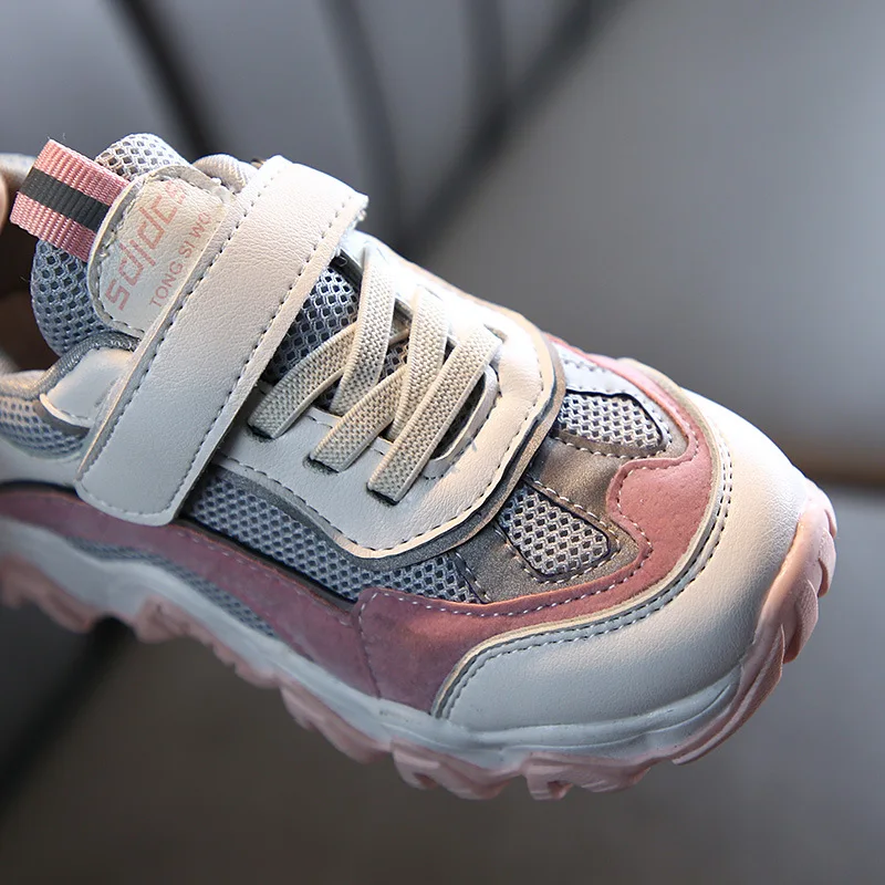 

Toddler Sneakers Shoes For Kids Children Sports Shoes For Boy Girl Mesh Breathable Soft Casual Shoes 2021 New Kindergarten Shoes