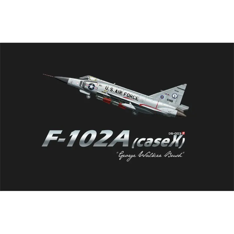 Модель Meng модель 1/72 F102A (чехол X) серия George Walker Bush Edition набор моделей по шкале|Наборы