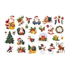 Термонаклейки для одежды, термонаклейки на джинсы, Рождественский Рисунок