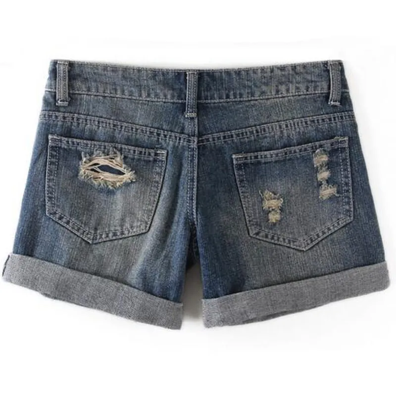 Женские джинсовые шорты с дырками летние джинсы для женщин размер 36 34 2020|jeans shorts for
