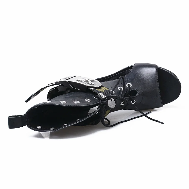 Босоножки Prova Perfetto женские из бычьей кожи ажурные сандалии гладиаторы на