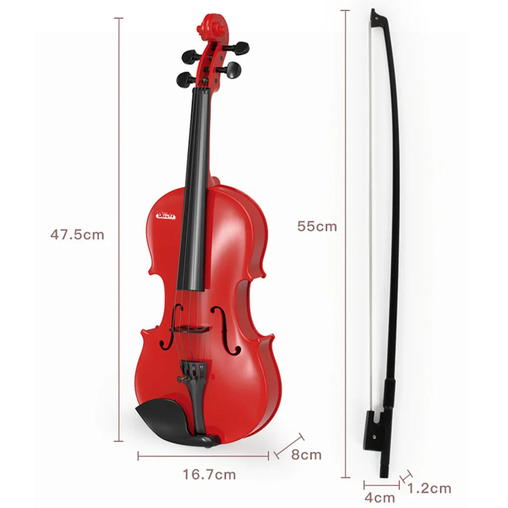 New Simulation Violin Toy Beginner Classical Guitar Educational Musical Instrument For Kids Cute Children Gift | Игрушки и хобби