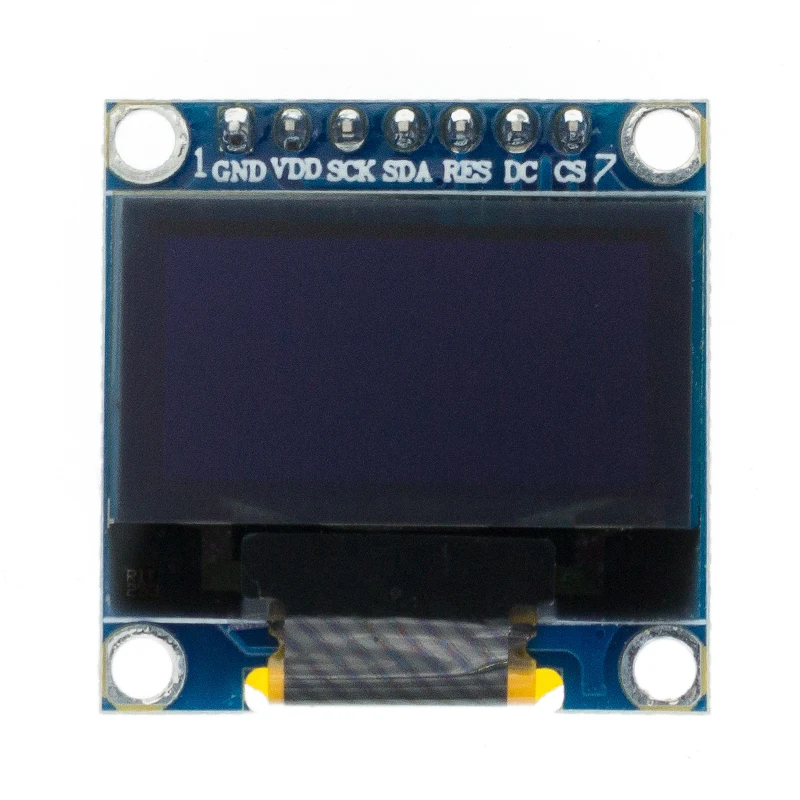 Оригинальный 0 96 &quotO светодиодный дисплей модуль SPI/IIC I2C белый/синий/желтый/синий/0