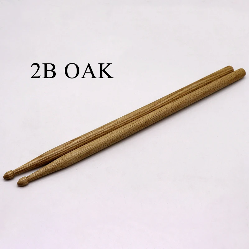 2B 2B дуб 5B дубовая барабанная палочка хорошего качества - Цвет: 2B