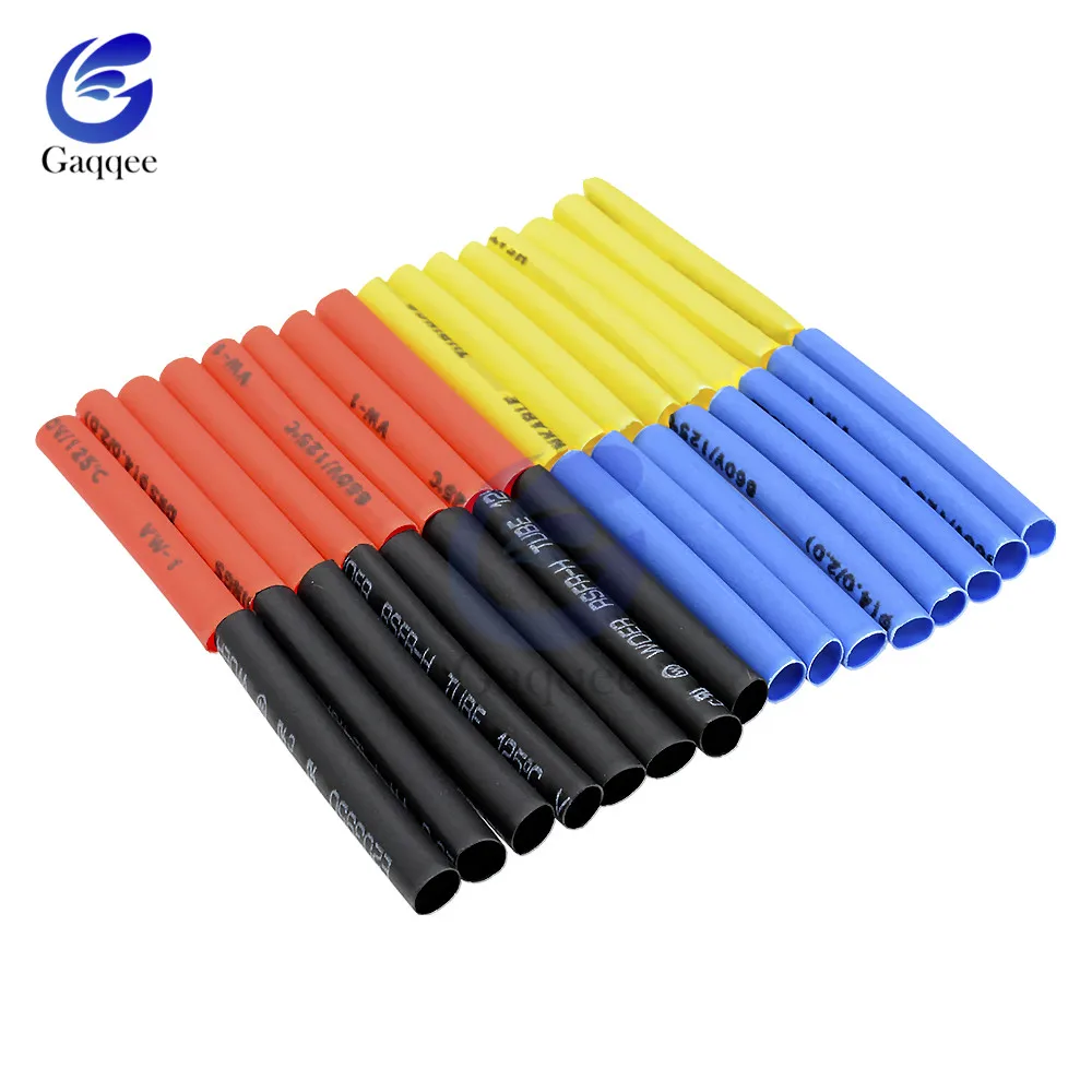 328 шт. разноцветные полиолефиновые термоусадочные трубки для проводов в