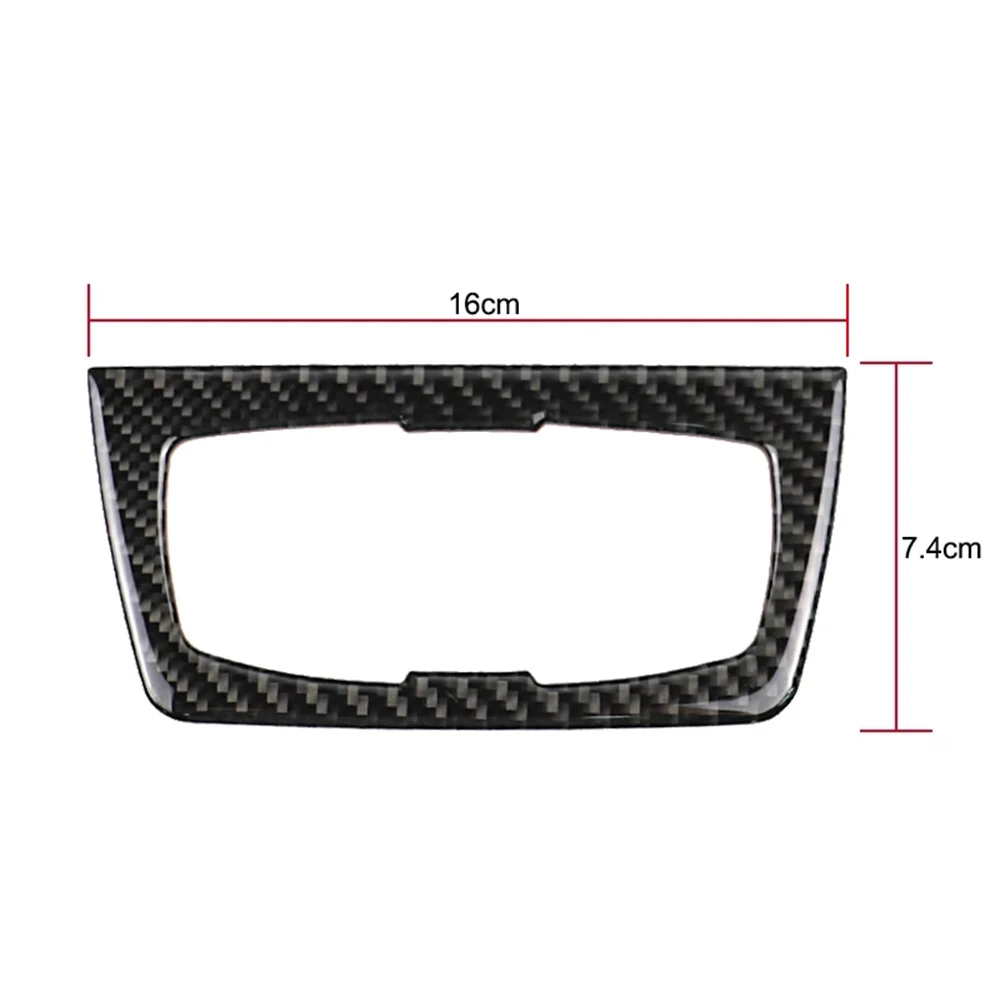 

Car Headlight Switch Trim Cover Dashboard Vehicle Interior Switch Button Decorative Carbon Fiber Sticker for BMW F30 F31
